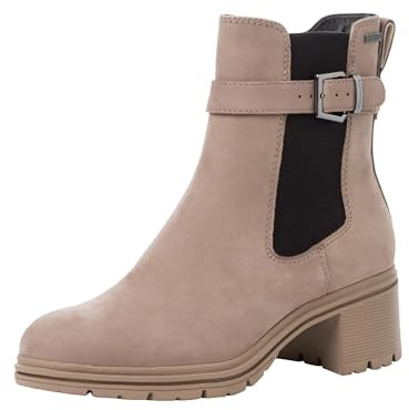 Tamaris Damen Absatzstiefelette Leder