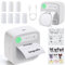 JESWO Mini Imprimante Portable, Imprimante Thermique Bluetooth avec 4 Rouleaux Papier et 3 Rouleaux D'étiquettes Compatible iOS et Android pour Imprimer des Photos, Mémos, étiquettes, Autocollants...