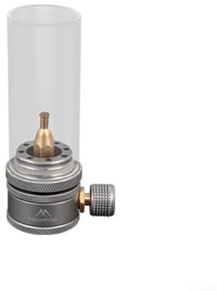 Hasaller Gaslaterne, Kerzenlicht-Set, Camping-Lampe, Tragbare Outdoor-Kerze, Campingzelt-Laterne, Aluminiumlegierung, Für Außenzelt, Wandern, Abenteuer, Schimmernd