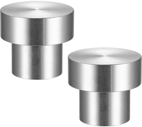 2 Pz Bullone di Serraggio, Bulloni di Serraggio, Bulloni a Innesto Elementi di Serraggio per Tavoli di Saldatura e Piastre Forate, Foro da Tavolo per Saldatura, D27 mm, Testa D40mm, Lunghezza 35mm