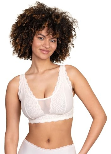 SugarShape Bralette ELVA Bralettes unwattiert bügellose BHS,Spitzen-BHS