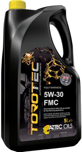 TOROTEC 5W-30 FMC Fully Synthetic Engine Oil 5L ACEA A5/B5 API SN/CF