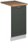 Vicco Panel Frontal del lavavajillas Fame-Line, Verde Dorado Casa de Campo, 45 cm, ET Roble