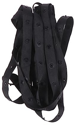 HOMSFOU DIY Unsichtbare Schnalle Gürtel Gurtband Snapper für Bettbezüge und Vorhänge Druckknopf Zubehör für Projekte