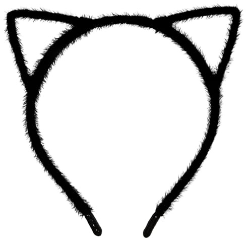 AUXHCYL Cat Ears Headband,Halloween Headbands for Women Kids,Alice Hair Band,Catwoman Costume Hair Accessories(Black)