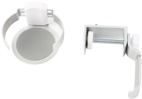 Fyearfly 2-in-1-Getränkehalter mit Kopfhöreraufhänger unter dem Schreibtisch, um 360 Grad drehbarer, auslaufsicherer Gaming-Headset-Ständer mit Getränkehalter, hochwertige