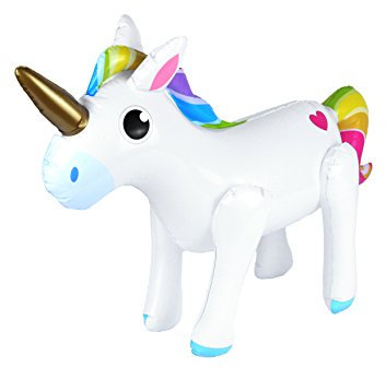 Lizzy Inflatable Blow Up Fancy Dress Hen Party Decorations Toy (Inflatable Unicorn 53 X 35cm)