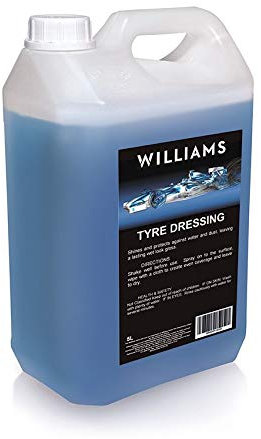 Williams Racing 5 Litre Tyre Dressing Premium Grade Gloss Finish