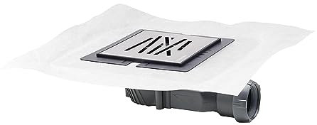 Bonde évacuation avec panier inox pour évier Ø90 avec trop plein