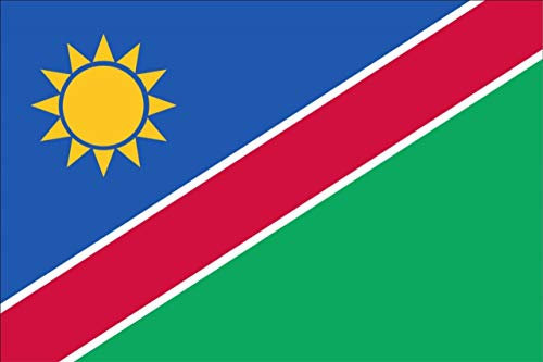 flaggenmeer® Flagge Namibia 120 g/m² ca. 20 x 30 cm