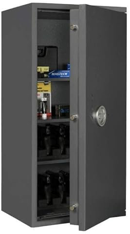 Format Kurzwaffentresor KWT 7100, Mechanisches Zahlenkombinationsschloss, Grad 1 nach EN 1143-1, H102xB50xT42 cm, 133 kg