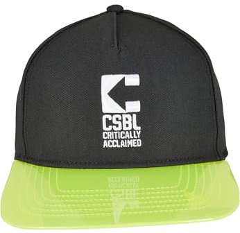 Cayler & Sons Unisex CSBL Critically Acclaimed Cap Black/Volt, one Size