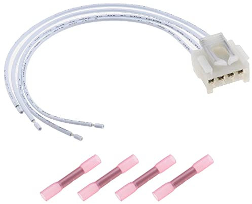 Auto Rückleuchte Rücklicht Kabelbaum Stecker 4 Pin 20cm 12495980 46556347 Kompatibel mit FIAT Punto Alfa Romeo 147
