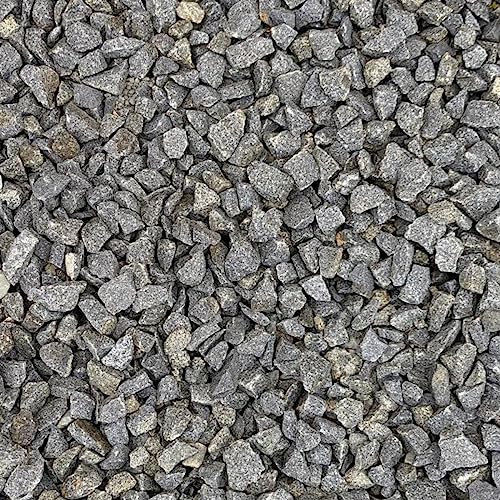 Grey Whin Decorative Stones Chippings Peacock Turfscape Gravels Aggregates for Driveway Paths Garden Maxi Bag 23KG