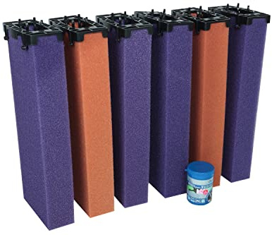 Ersatzschwamm Set + Filterstarter Teichfilter Oase Filtomatic 12000/25000 | Komplettset für Oase Teichfilter Filtomatic 12000/25000, bestehend aus Schwamm-Set + Oase Filterstarter