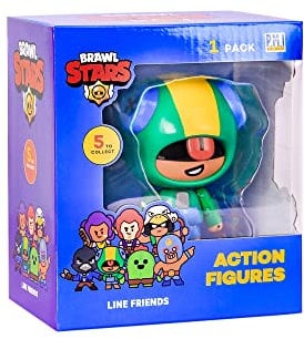 Brawl Stars LEON Action Figure | Statuetta giocattolo da collezione alta 11,4 cm | Giocattoli con licenza ufficiale P.M.I. | Supercell | Regalo per videogiocatori | Figura articolata
