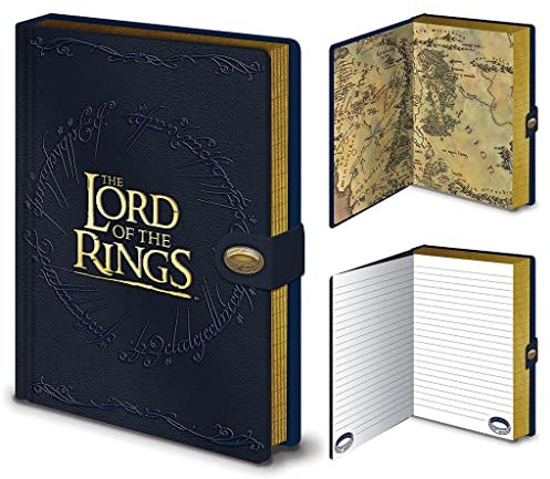 Herr der Ringe Notizbuch, A5 Premium Tagebuch/Notizbuch - Offizielles Lizenzprodukt