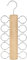 Schalbügel, Schalhalter, Krawattenhalter, Krawattenbügel, Gürtelhalter, Scarf Holder, Holz Krawatten Halter, Schal Kleiderbügel, Multifunktionaler Schrank-Organizer für Schals, Krawatten, Gürtel