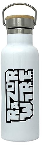 Razorwire Energy Stainless Steel Water Bottle 500ml I BPA Free | Insulated Travel Flask for 12h Hot & 24h Cold Drinks, Gym, Hiking - Reusable, Leakproof Flask