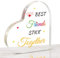 HONMOK Best Friend Gift, Friendship Gifts for Women, Bestie Gifts, Birthday Gifts for Best Friend Female, Thank You Gifts, Best Friends Stick Together Acrylic Plaque Keepsake Gift & Present