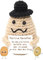 Yamobi Pocket Hug Positive Kartoffel,Glücksbringer, Lustige Geschenke,Mutmacher Geschenk,Abschiedsgeschenk Kollegen,Büro Gadgets,Geschenke für Abschlusssaison