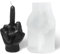 NICAVKIT Molde de silicona grande con forma de dedo de mano, juego de fabricación de velas hecho a mano, moldes de resina de silicona, moldes para manualidades, adornos de fondant, vela perfumada de