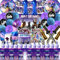 104 Piezas Fortnit Cumpleaños Set, Decoracion cumpleaños fortnit 11 Años, Globos Fortnit Cumpleaños, Gaming Fiesta Cumpleaños, Decoración Tarta Fortnit, Pegatinas, Pancartas, Fiesta Infantil