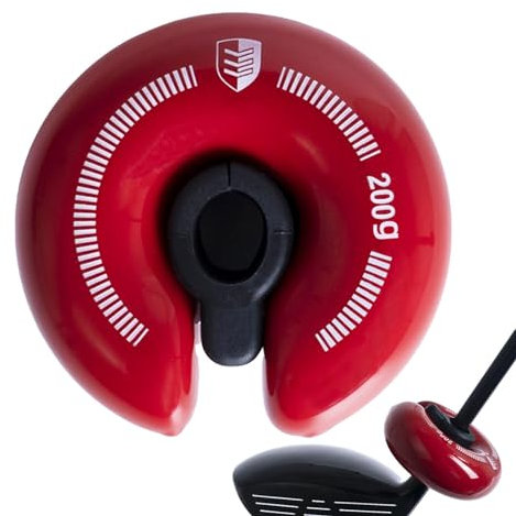 Paodduk Golf Swing Weight Donut, Golf Club Grip End Weights, Aluminum Alloy Golf Training Aid Weight For Men Golf Club Warm-Up Swing Donut