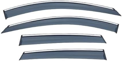 YUSHENGSRSAN Auto-Windabweiser Für Opel Für Zafira B (Für Facelift 2008) 2008-2010, Seitenfenstervisiere Wind- Und Regenabweiser