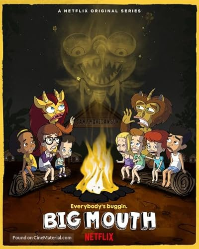 Big Mouth TV Series Poster Wall Art A4 Size Version 6