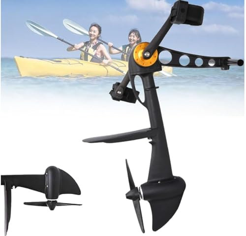 Universelles Kajak-Pedalantriebssystem, Freisprechmotor für verbessertes Angeln und Bootfahren, langlebige Fuß-Einheit für alle Kajaktypen