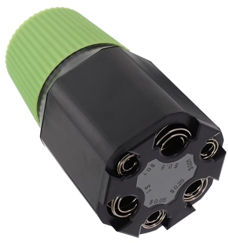 ROMISBABA Auto Münzbox Aus Robustem Kunststoff Tragbarer Münzhalter Mit Großer Kapazität Kompakte Aufbewahrung Für Kleingeld Im Getränkehalter Für Fahrzeug Und Bürogebrauch