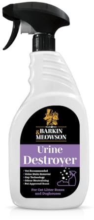 Barkin & Meowson Odour Neutralising Urine Destroyer Spray for Hard Surfaces - 450ml / 15.83 fl.oz