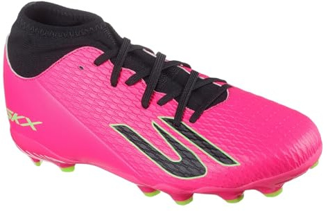 Skechers Kids SKX.2 Juniors Firm Ground Football Boots Pink/Black 5 UK Child