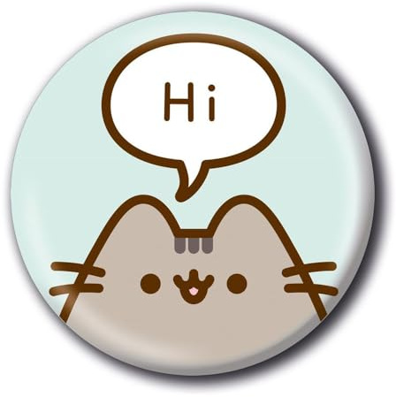 Pusheen - Hi - Button Badge