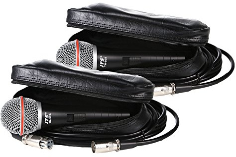 2 x Jts Tm-929 performances vocales (micro avec étui en cuir)