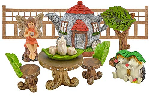 Arcadia Garden Products FG31 Teeparty Feengarten, 11-teilig