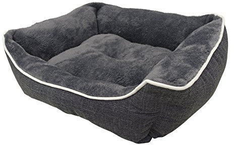 Nobby Komfortbett eckig Classic ARNO grau L x B x H: 62 x 50 x 17 cm