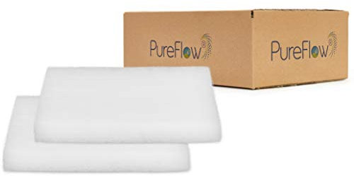 706| 3x PureFlow Nature MINI - Filter für Aquarien, Regentonne, Zisterne oder Teich, 3 Filtertafeln 180x180xH45mm