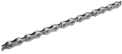 SHIMANO Cadena MTB DEORE XT M8100 12V x 138 Eslabones Plata +, Unisex-Adult, Black, Talla Única