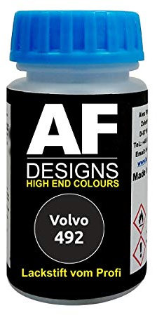 Lackstift für Volvo 492 Savile Grey Metallic schnelltrocknend Tupflack Autolack