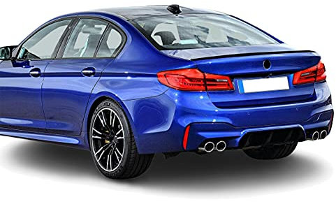 FLY DESIGN 70235 Heckspoiler passend für BMW G20 Limousine 4-Türer, Heckflügel, Spoilerlippe für Auto-Tuning, in OEM-Still, ABS Kunststoff, Saphirschwarz 475 lackiert