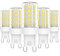 Cxyemt G9 LED Dimmbar Lampen 3W Ersatz für 20W 28W 33W 40W Halogenlampen, Neutralweiß 4000K Led Leuchtmittel, Kein Flackern, AC220-240V, 360 Grad Abstrahlwinkel G9 LED Birnen Glühbirnen, 5er Pack