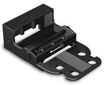 WAGO - TERMINALBLOCK - 5-POLE - 5-POSITION - 4 MM² - SCHWARZ - SNAP-IN