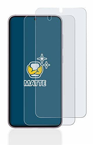 BROTECT Entspiegelungs-Schutzfolie für Samsung Galaxy S23 (2 Stück) Matte Displayschutz-Folie, Anti-Reflex, Anti-Fingerprint