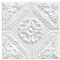QOXEZY Panneau mural 3D, autocollant mural en brique blanche, panneau en mousse imperméable pour la maison, le salon, la chambre, le bureau, la cuisine, la décoration, 35,1 x 35,1 cm