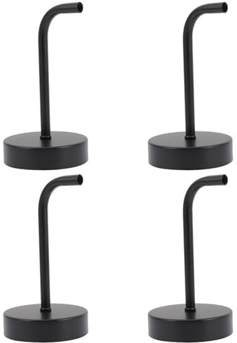 DOITOOL Support Applique Murale Métallique 4 Socles Accessoire Pour Lumière Intérieure Fixation Stable Pour Applique Murale Installation Facile Pour Lampe Suspendue