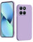 YUXING Silicone Cover per Honor X6a - Moda Modello Carino Custodia Design Sottile Slim Cover Antiurto, Antiscivolo Elegante, Protezione Totale (Viola)