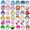 Acuiwer Schuh Charms 36 Stück Schuh-Charm für Kinder Cartoon Schuh Dekoration PVC Shoe Charm für Kinder Clogs Armband-Charms für Kleinkinder
