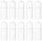Healvian 10er Set Parfüm Roll-On Deoroller, 50ml Nachfüllbar, Weiß, Kunststoff, Roll-On Flasche, Aromatherapie, Reisen